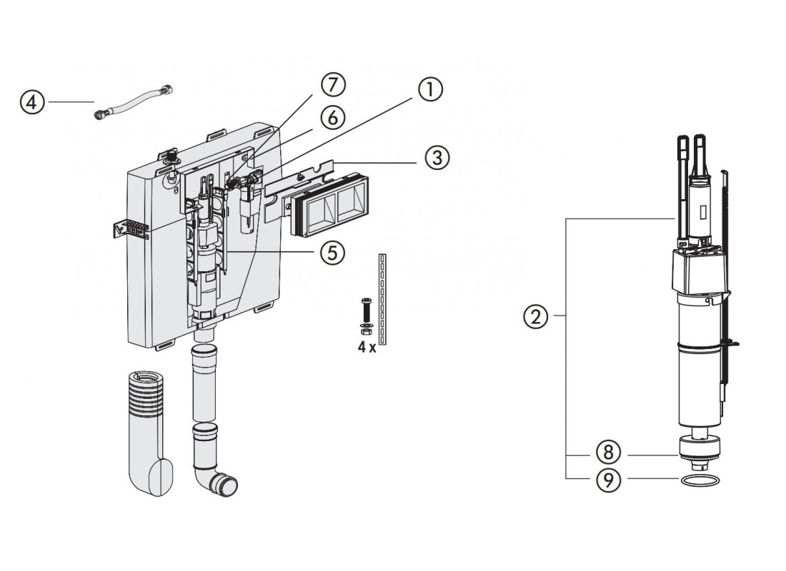 SANIT "8" CC-80-M-FO-2V-L